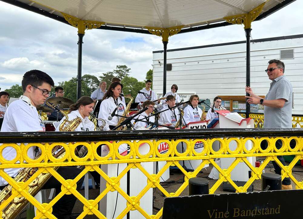 Thursday 20th August 2026 - The Vine Bandstand, Sevenoaks at 6:30pm